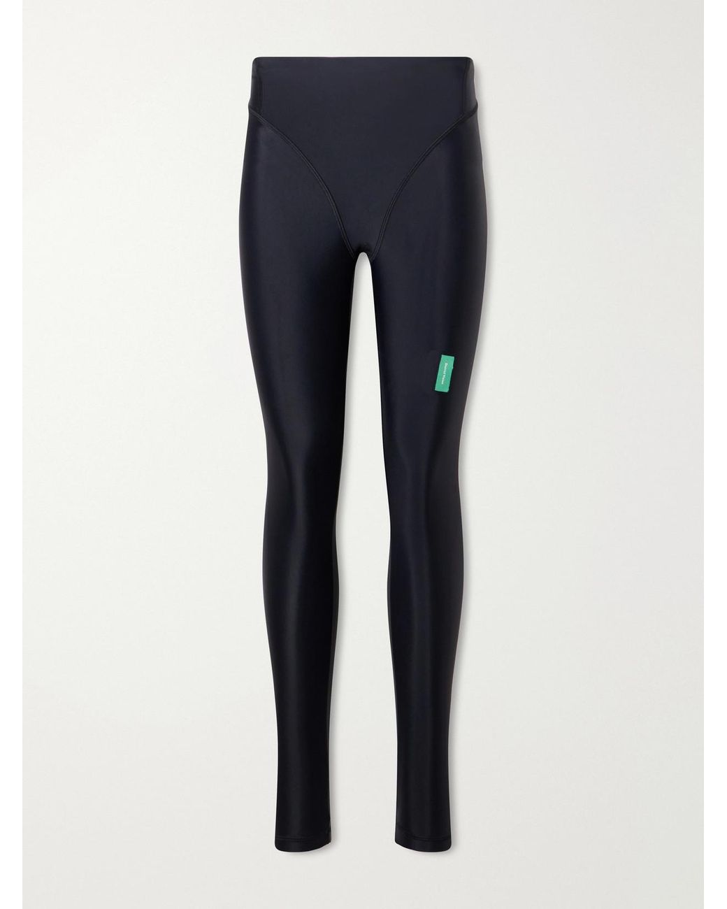 District Vision Blue Full-Length Stretch Leggings