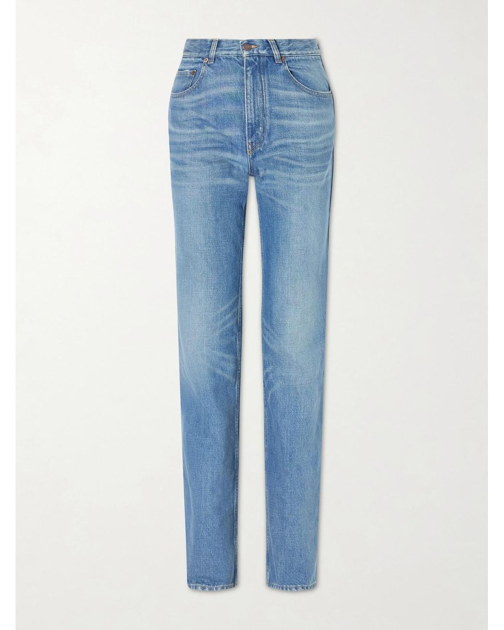 Chloé Blue Slim-Leg Denim Pants