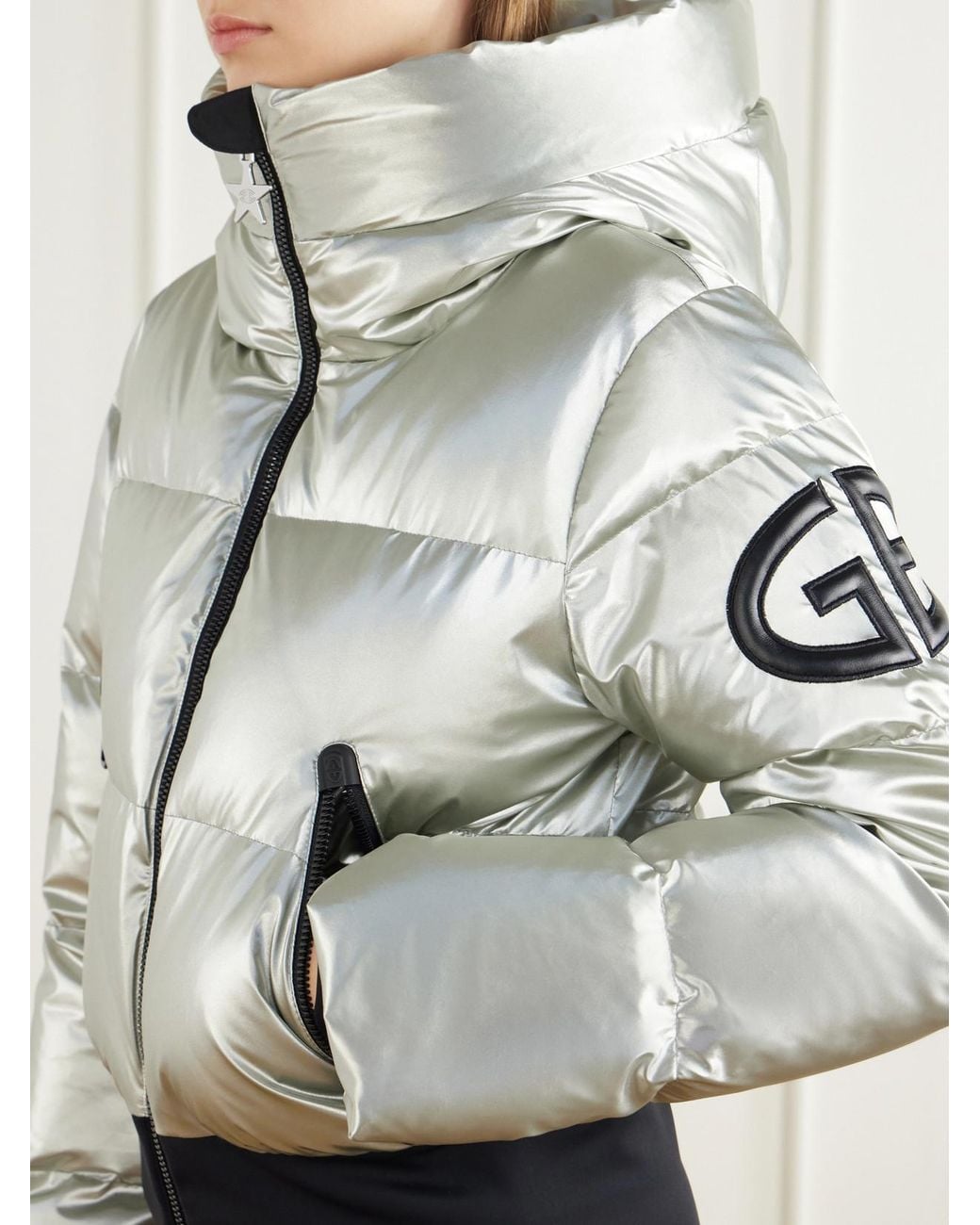 Goldbergh Gray Bombardino Hooded Ski Jacket