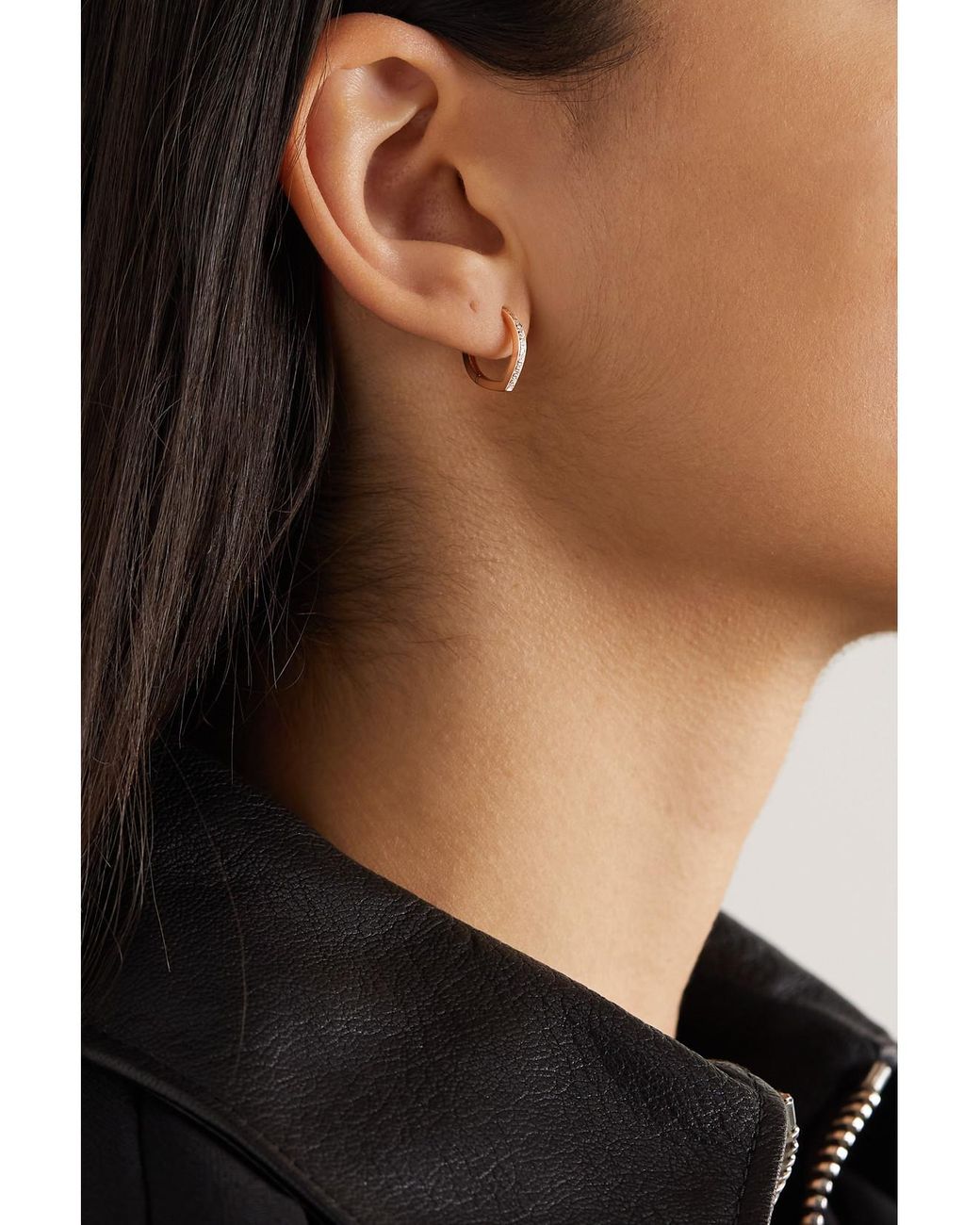 Repossi Blue Antifer 18-Karat Rose Diamond Single Earring