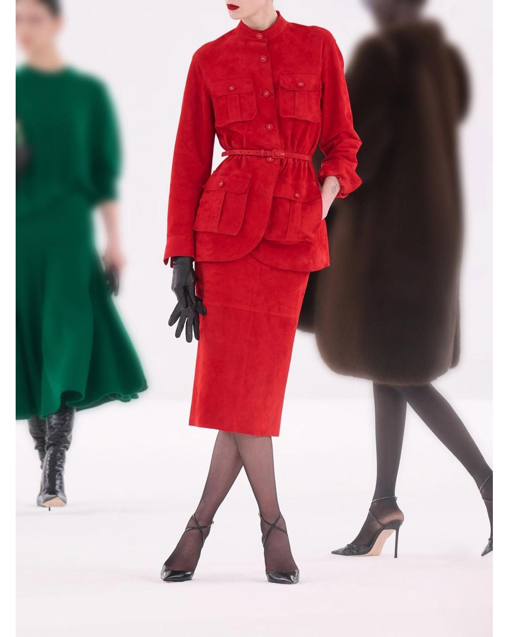 Tom Ford Gathered Suede Jacket
