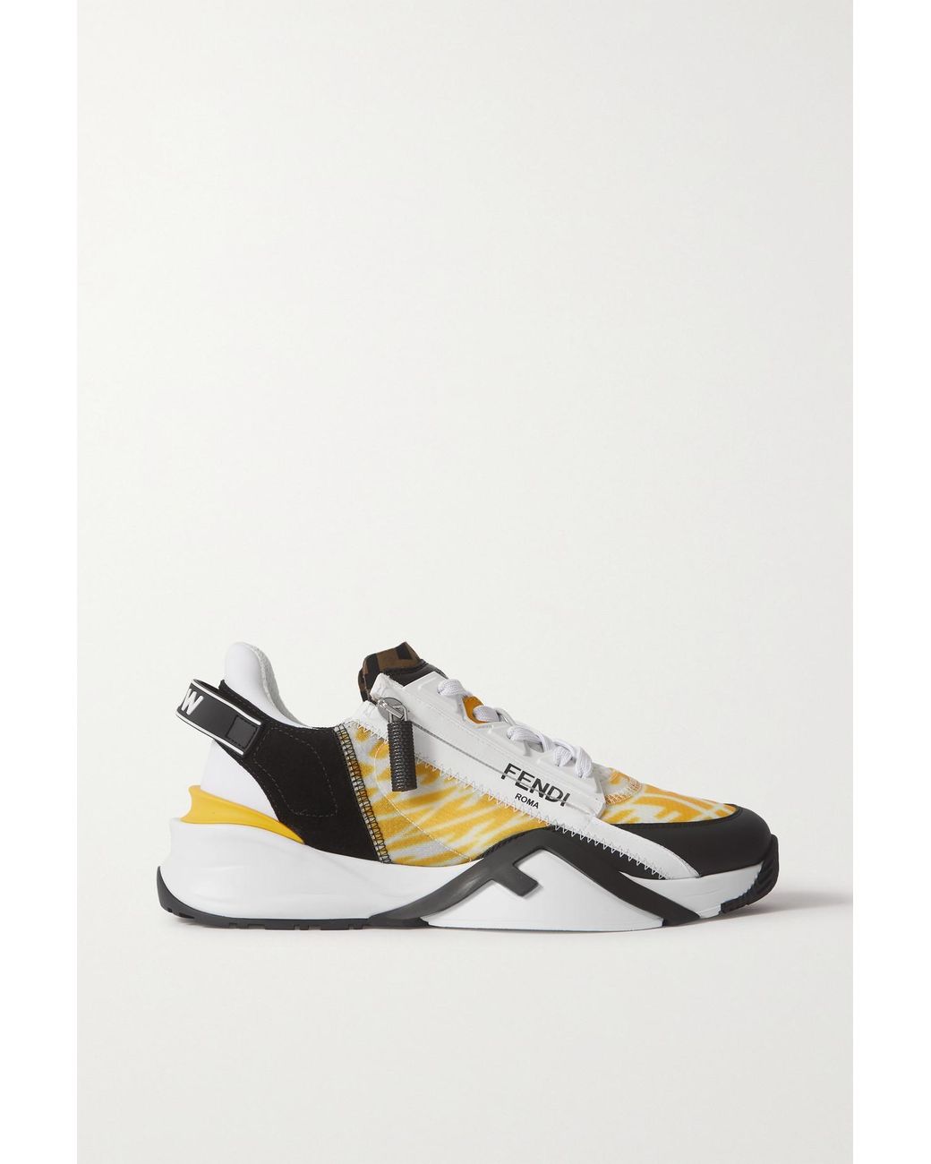 Fendi top neoprene sneakers