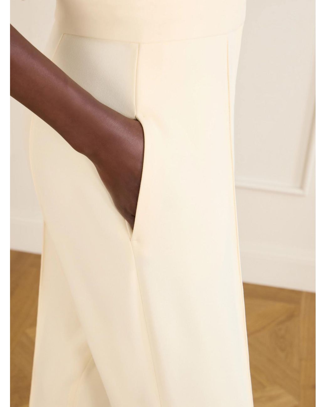 Stella McCartney White High-Rise Jersey Stirrup Leggings
