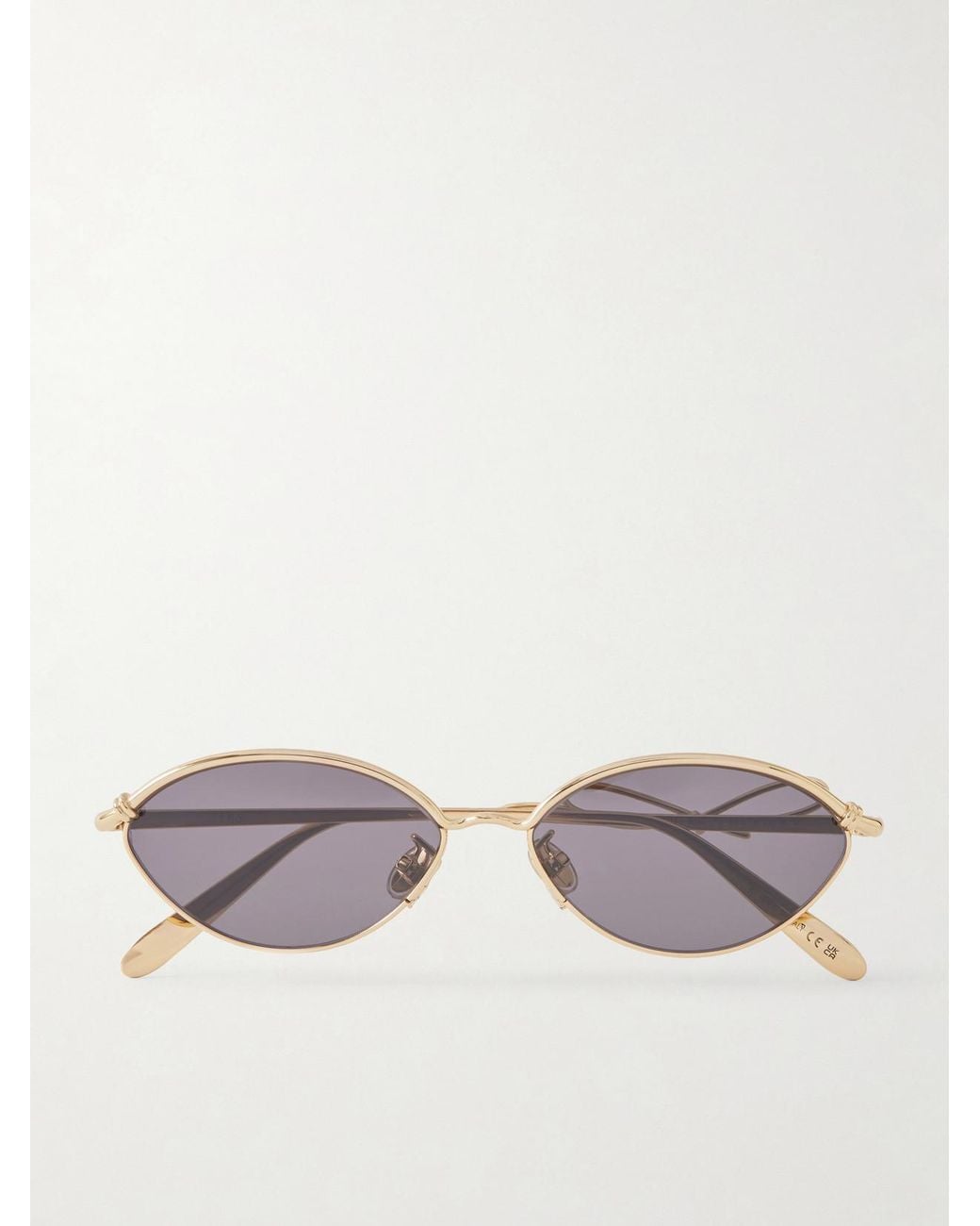Dior Metallic Dior Bow R1U-Tone Round-Frame Sunglasses
