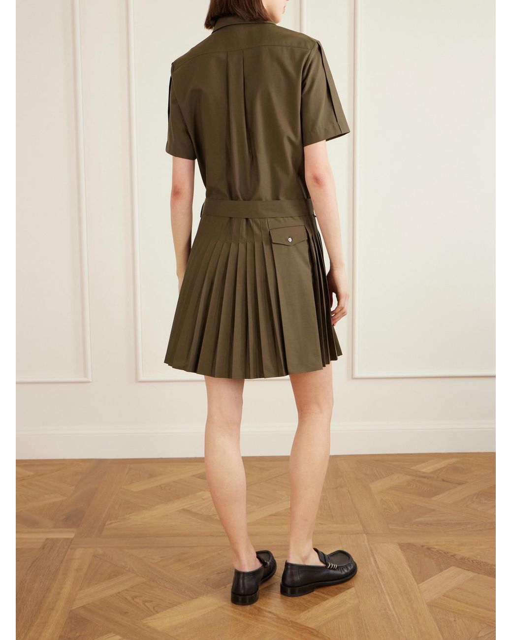 loewe green dress Loewe - Dress In Technical Cotton for Woman - 38