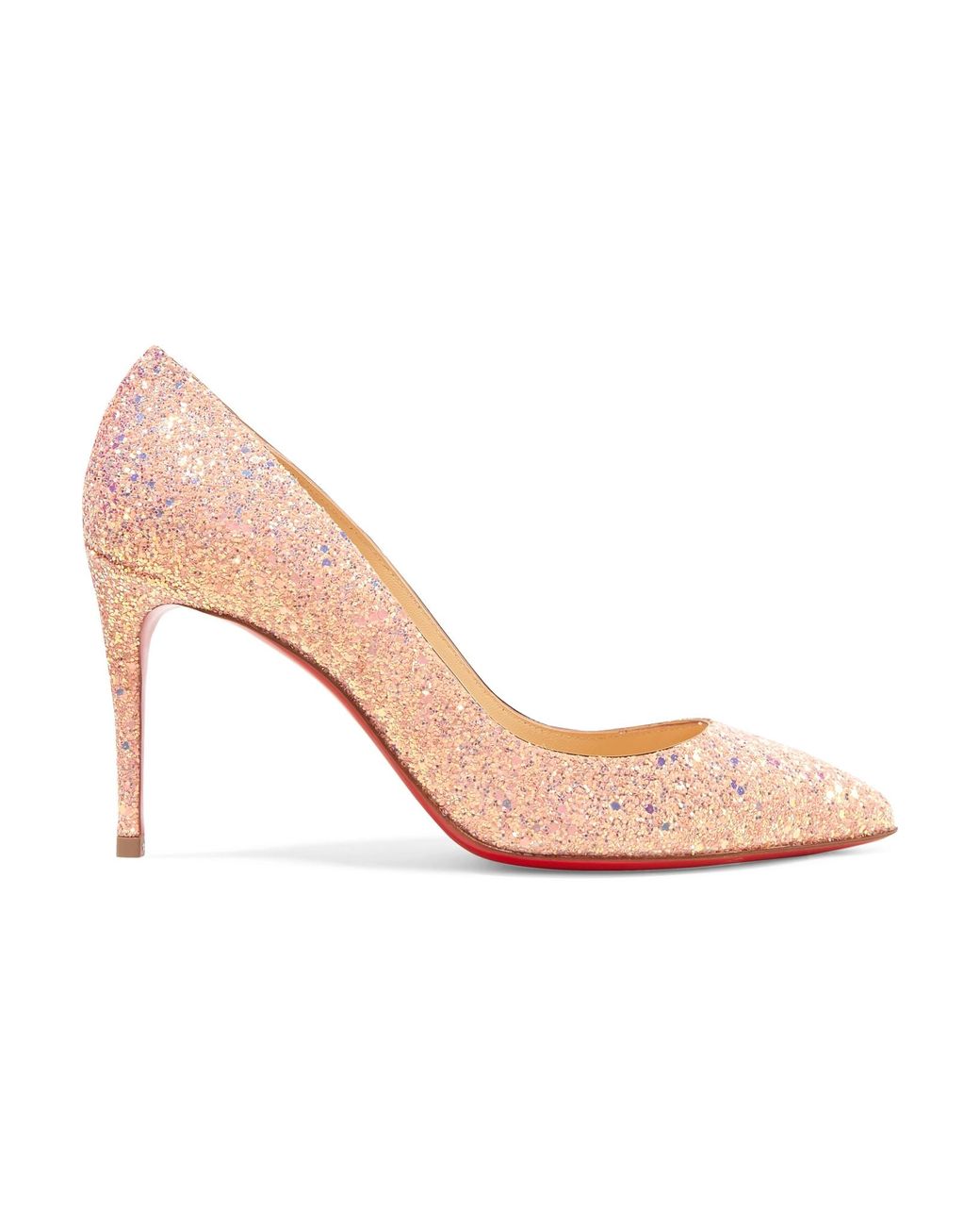 Escarpins En Cuir À Paillettes Pigalle Follies 85 Christian Louboutin en  coloris Rose | Lyst