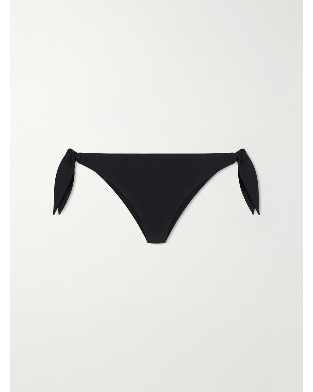 Brunello Cucinelli Black Self-Tie Bikini Briefs