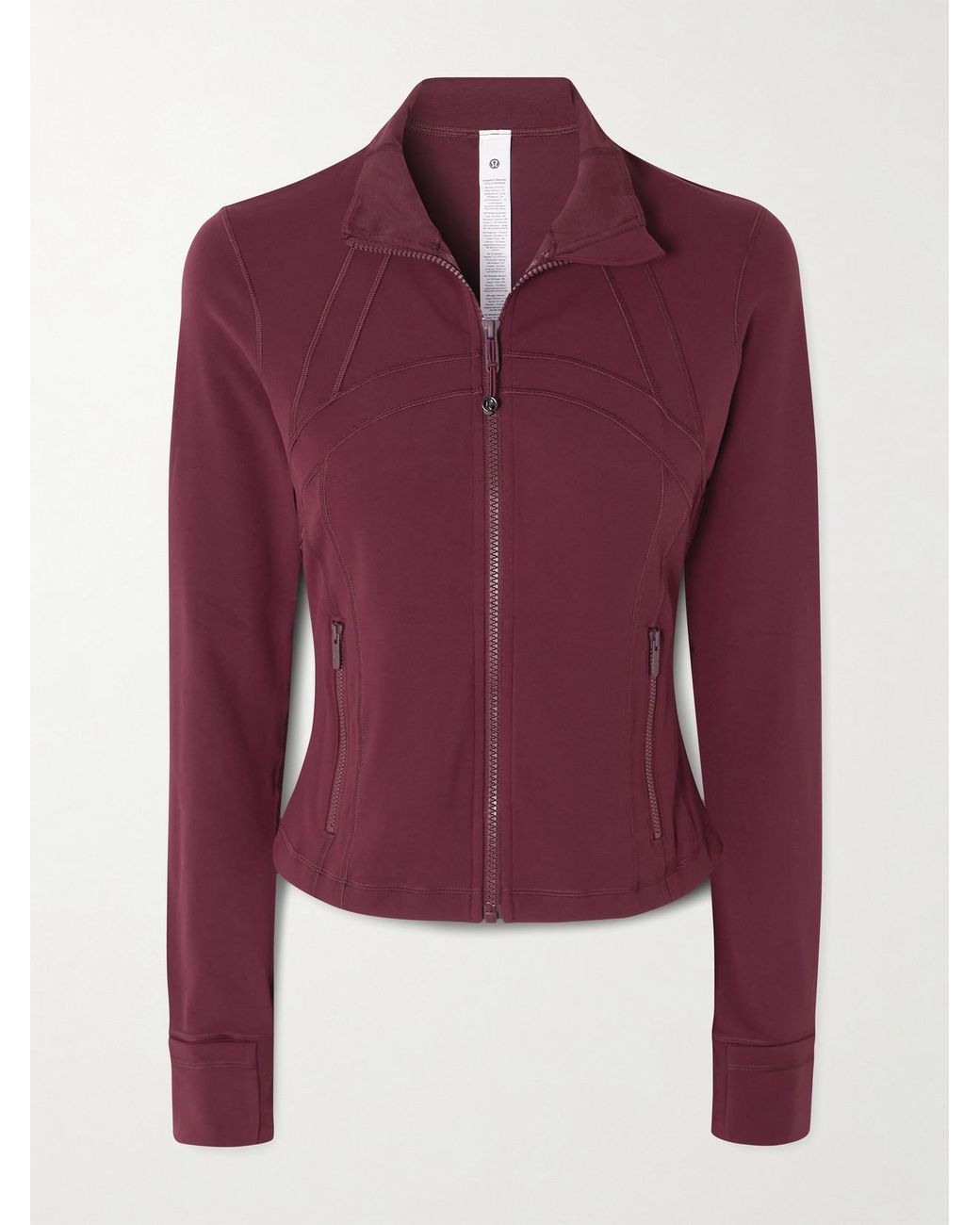 ルルレモン Burgundy Define ジャケット Nulu サイズ4 lululemon-athletica-designer-