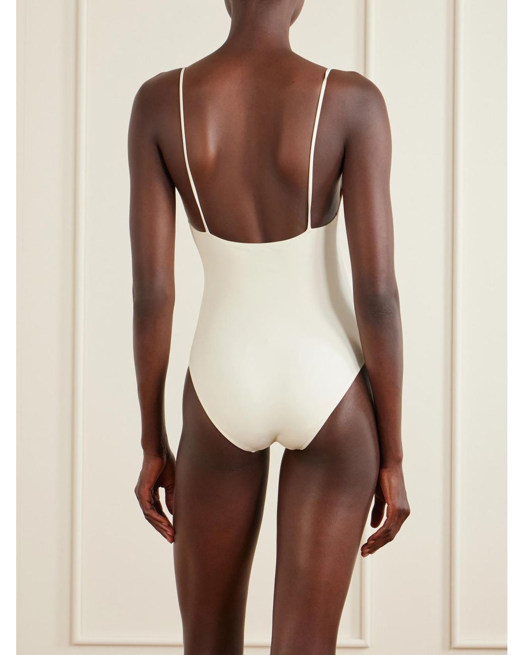 Lido White Trentasei Embellished One-Piece
