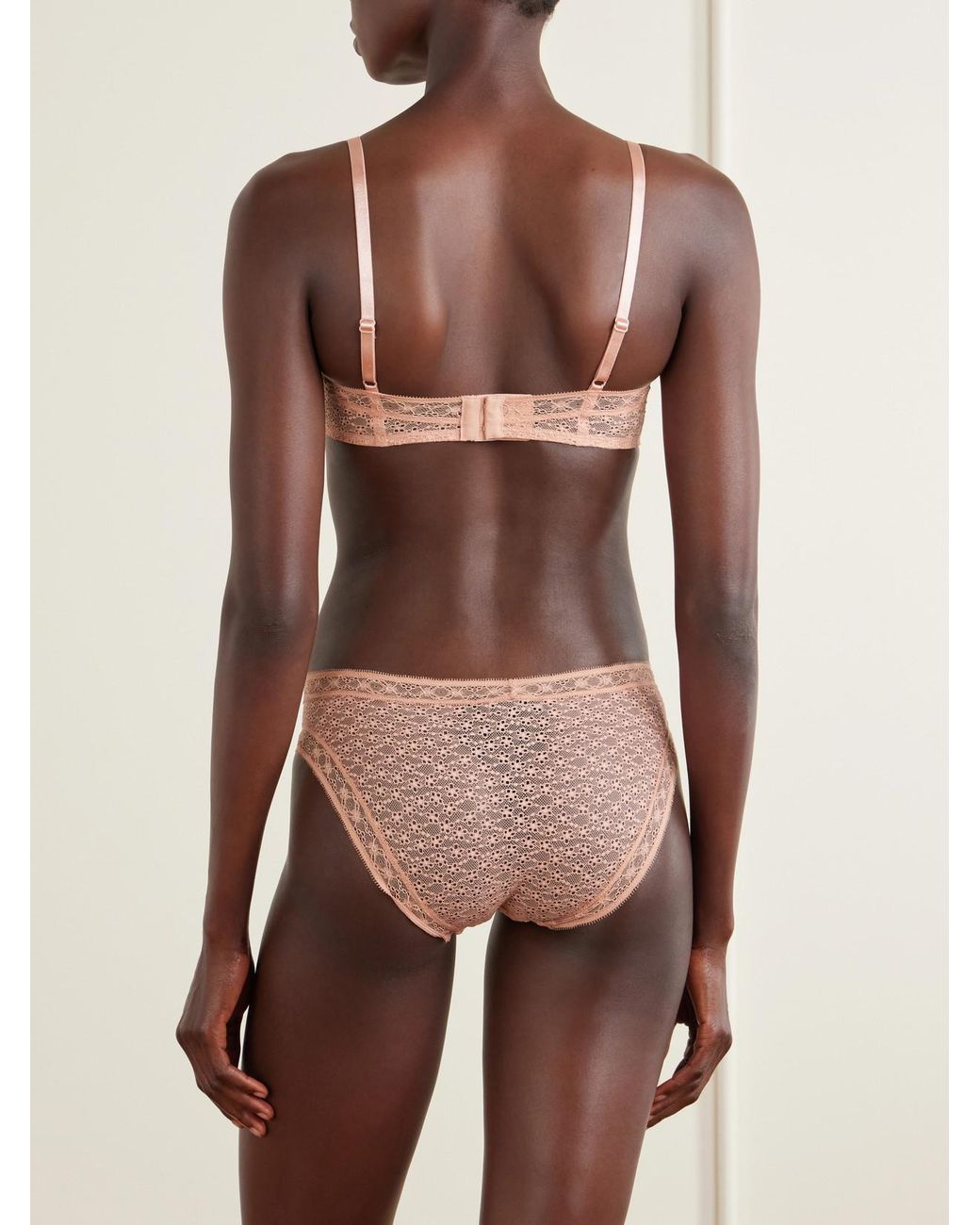 Eres Natural Somptueuse Lace Underwired Balconette Bra