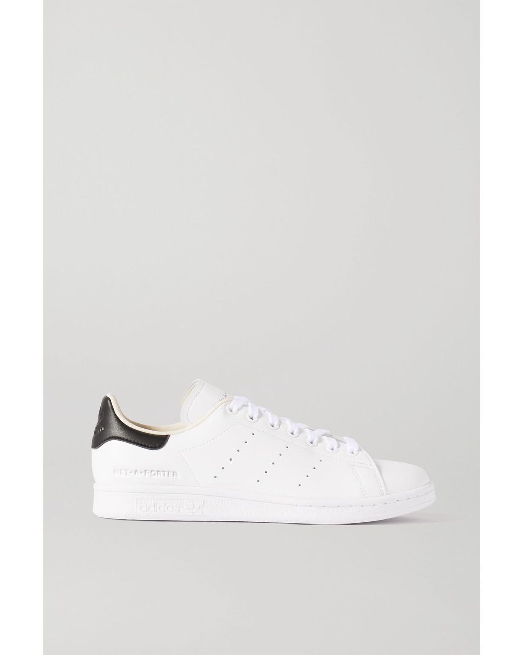adidas Originals + Net-a-porter Stan Smith Vegan Leather Sneakers in White  | Lyst Canada
