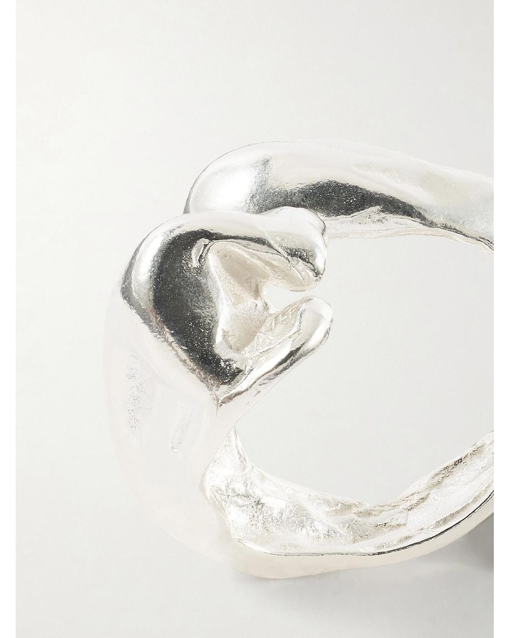 SIMUERO Natural Helio Sterling Ring
