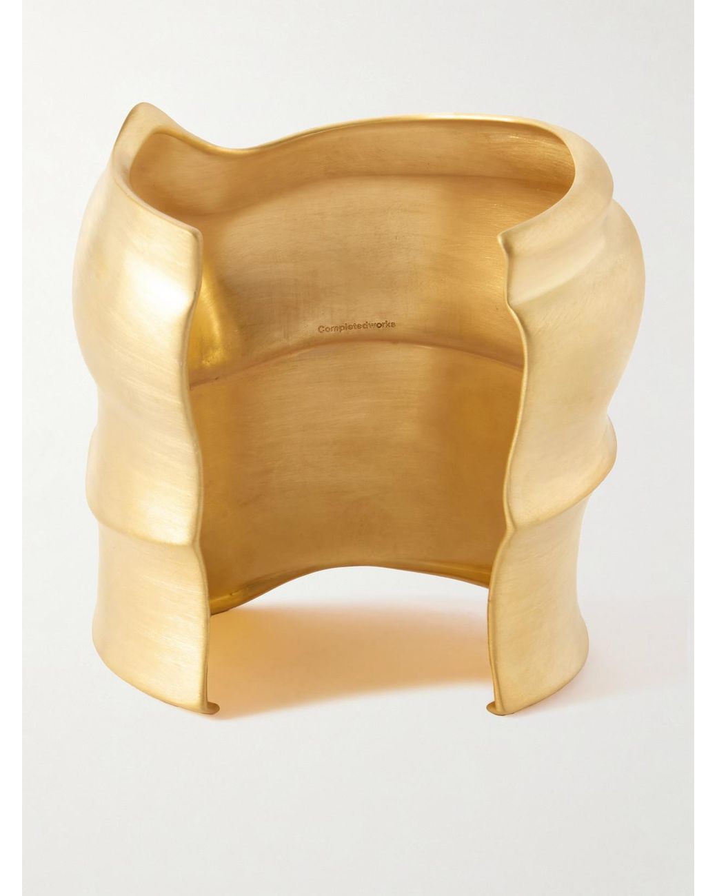 COMPLETEDWORKS Natural Pool-Plated Cuff