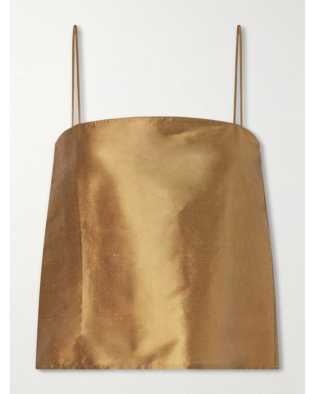 SARA CRISTINA Natural Ola Silk Top