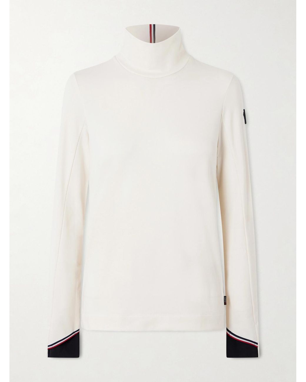 Moncler White Jersey Base Layer