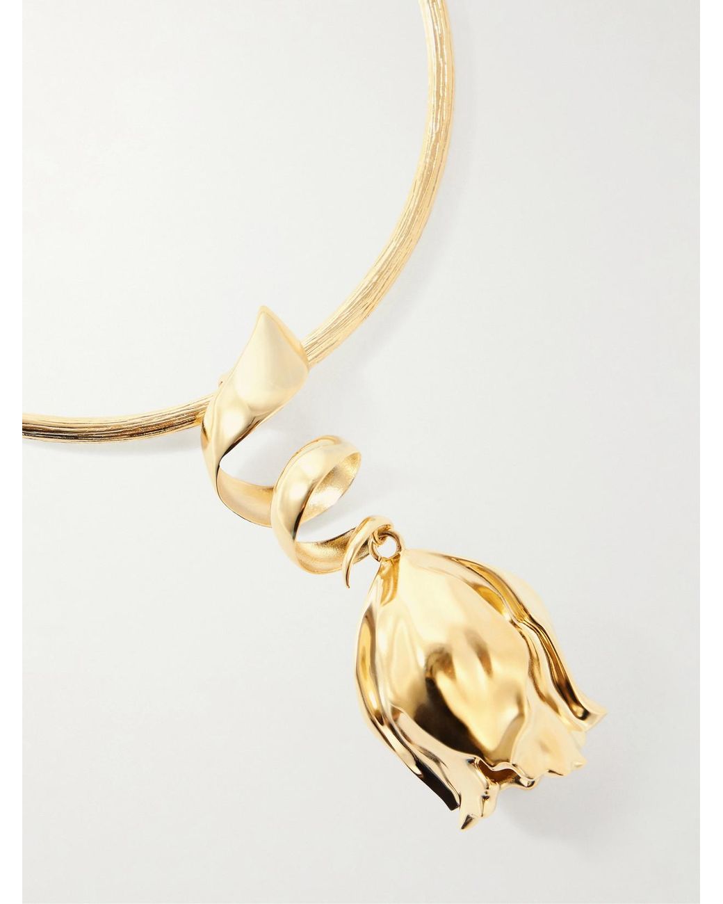 Chloé Natural Tulip-Tone Necklace