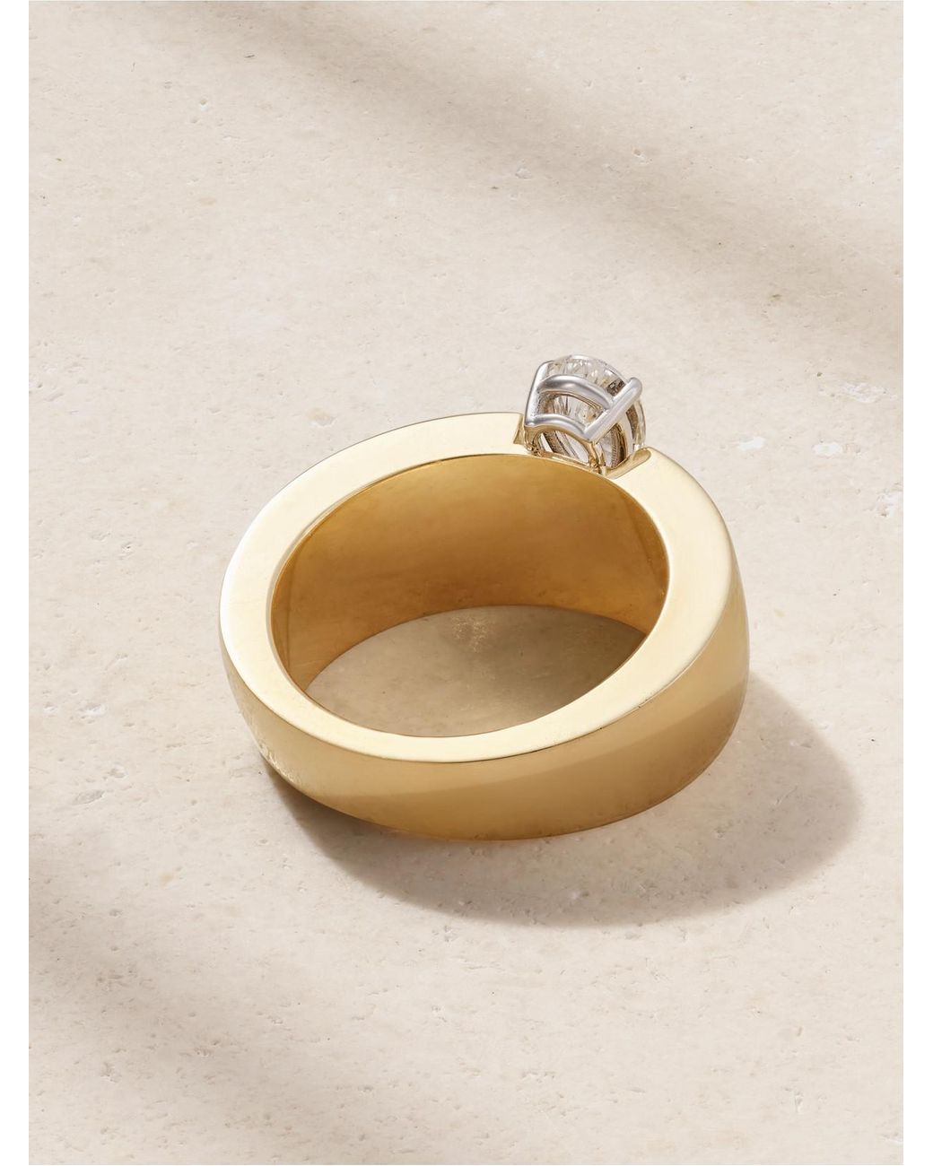 Nikos Koulis Natural 18-Karat Diamond Ring