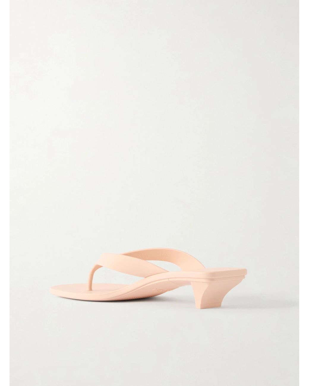 Gucci Natural Rubber Sandals
