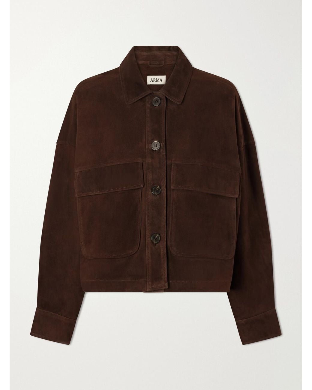 Arma Brown Miri Suede Jacket