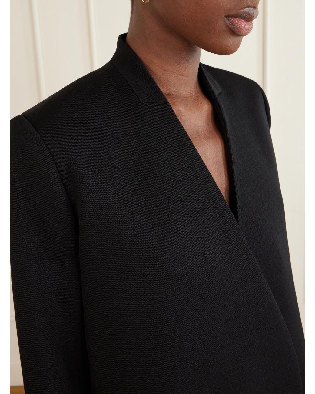 Sharon Wauchob Black Wool Blend Blazer
