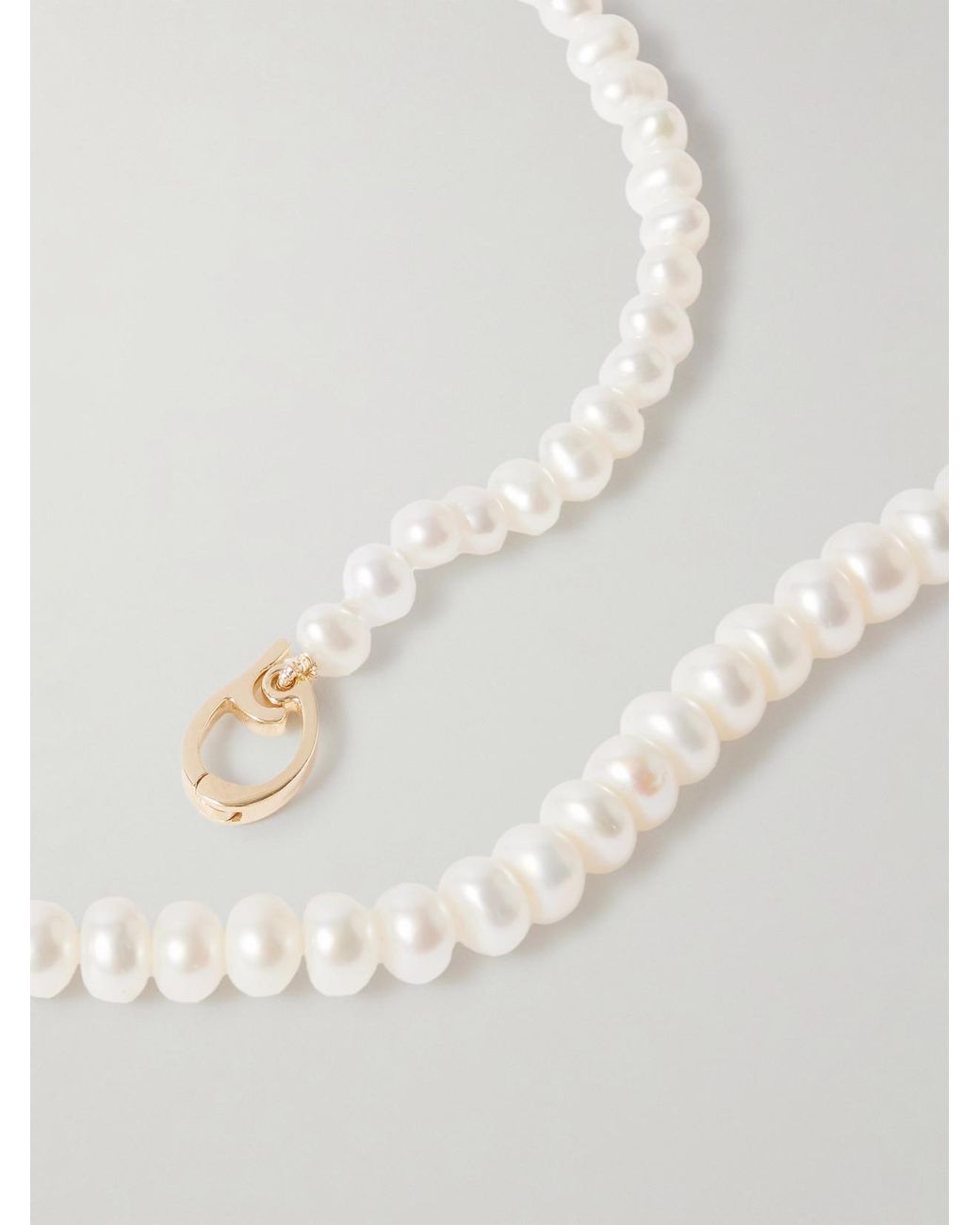Loren Stewart White Cosette Pearl Necklace