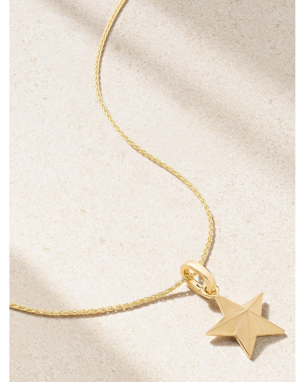 Marie Lichtenberg Natural Star 18-Karat Necklace