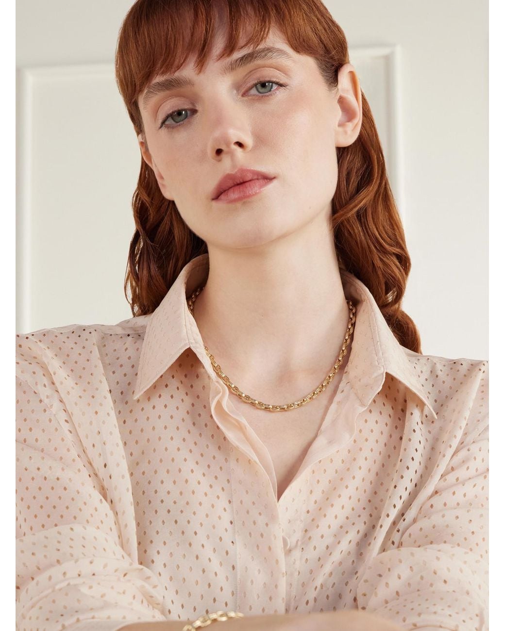 Lucy Delius Natural Siren 14-Karat Diamond Necklace