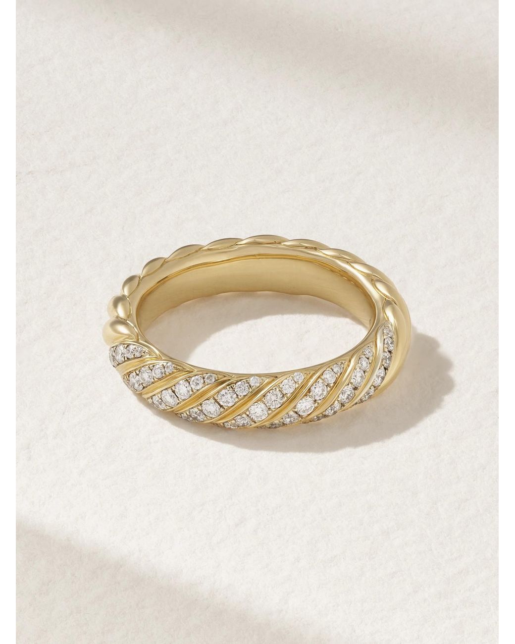 David Yurman Natural 18-Karat Diamond Ring