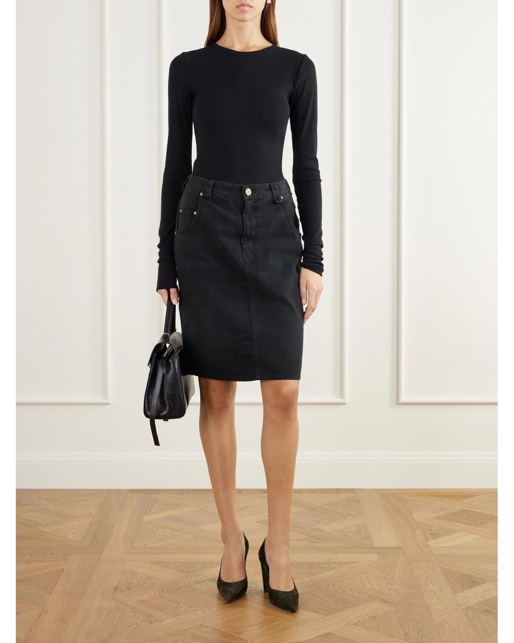 Gianvito Rossi Green Piper 85 Suede Pumps