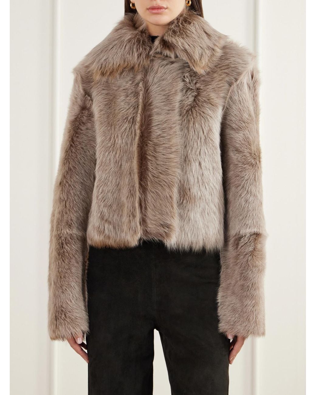 Arma Natural Lucie Shearling Jacket