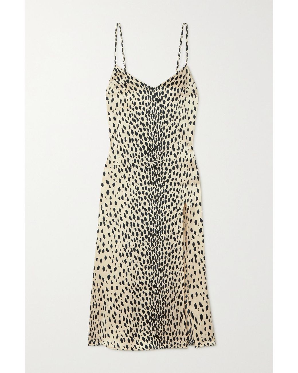 Silk cheetah dress 2025