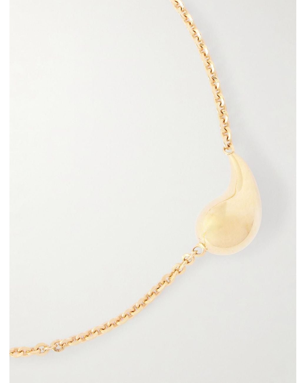 Bottega Veneta Natural Plated Bracelet