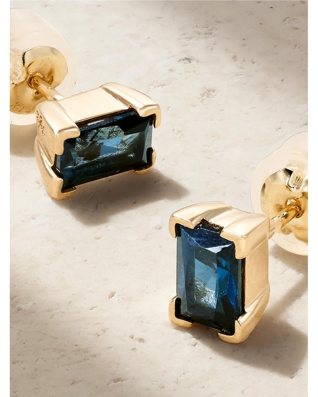 Melissa Joy Manning Natural 14-Karat Recycled Topaz Earrings