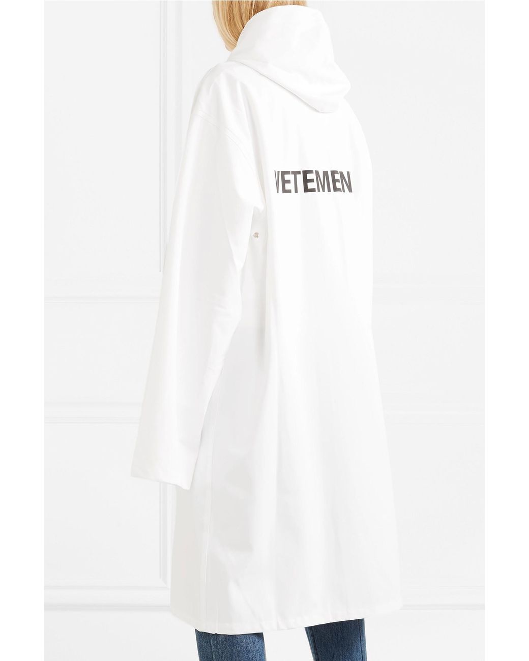 Vetements pvc hotsell raincoat
