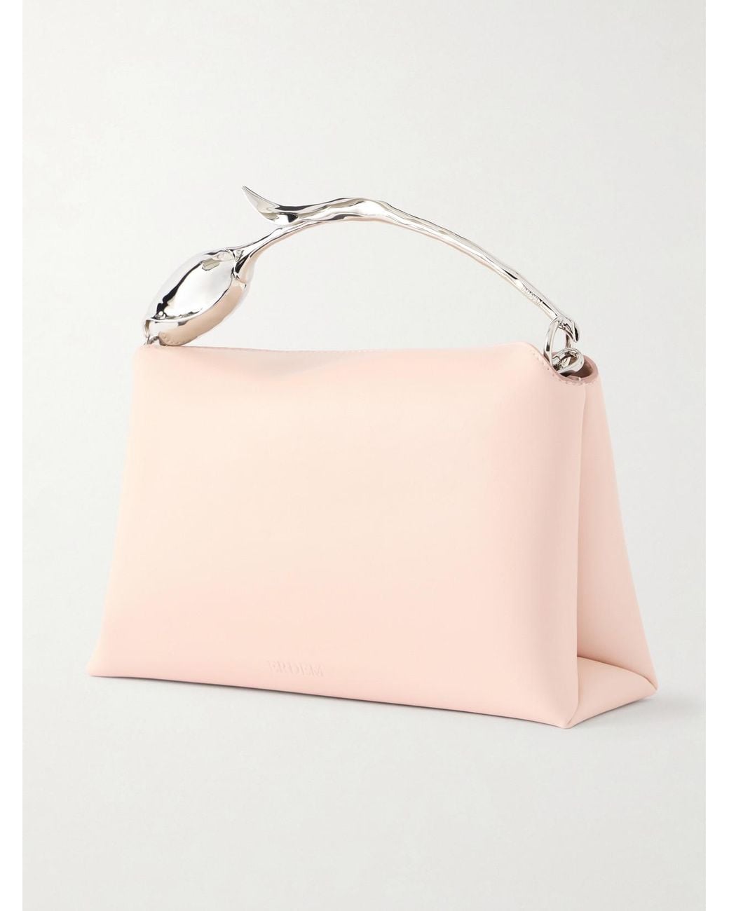 Erdem Natural Bloom Medium Leather Top-Handle Bag