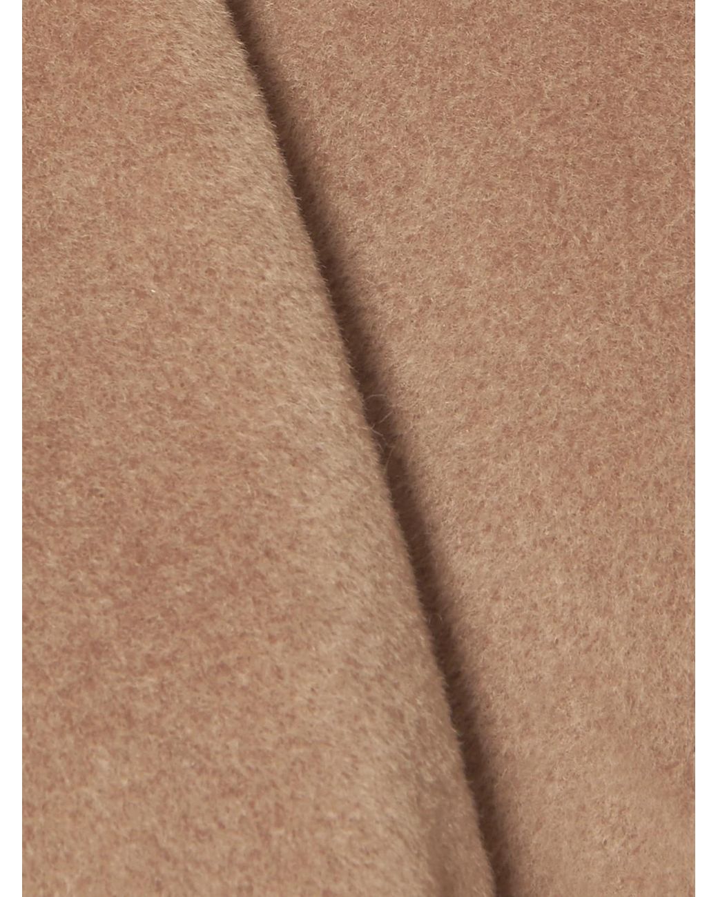 Max Mara Natural Madame 101801 Icon Double-Breasted Wool And Cashmere-Blend Coat