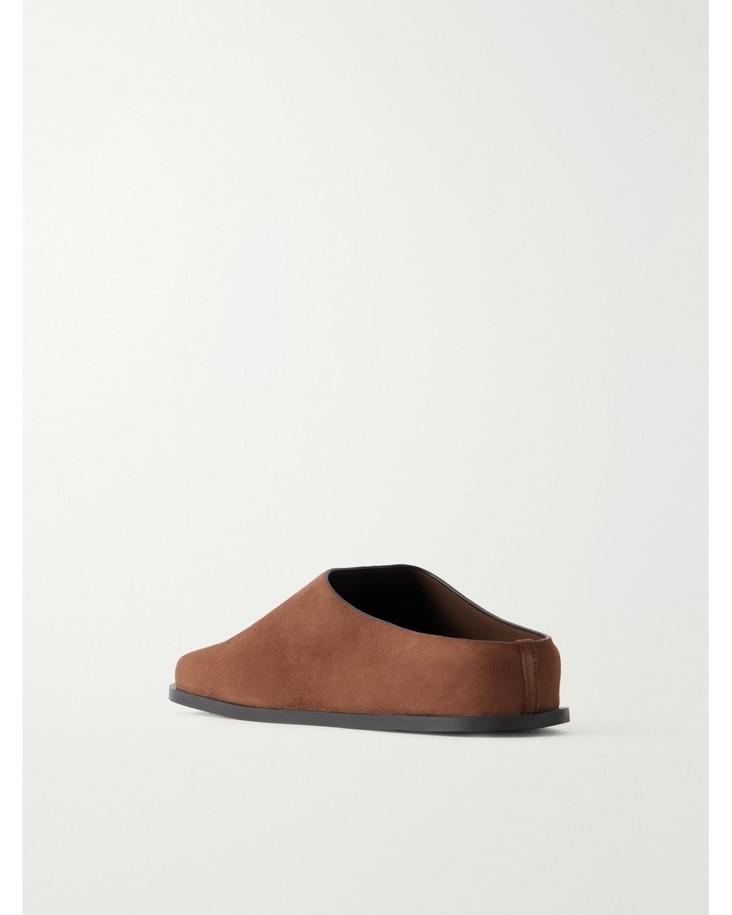 A.Emery Brown Lou Leather Clogs
