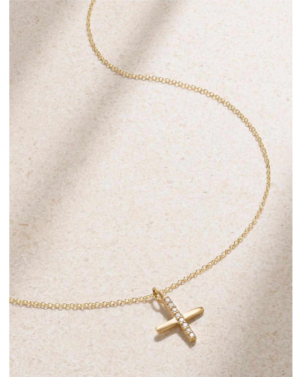 Melissa Joy Manning Natural X Marks The Spot 14-Karat Recycled Necklace