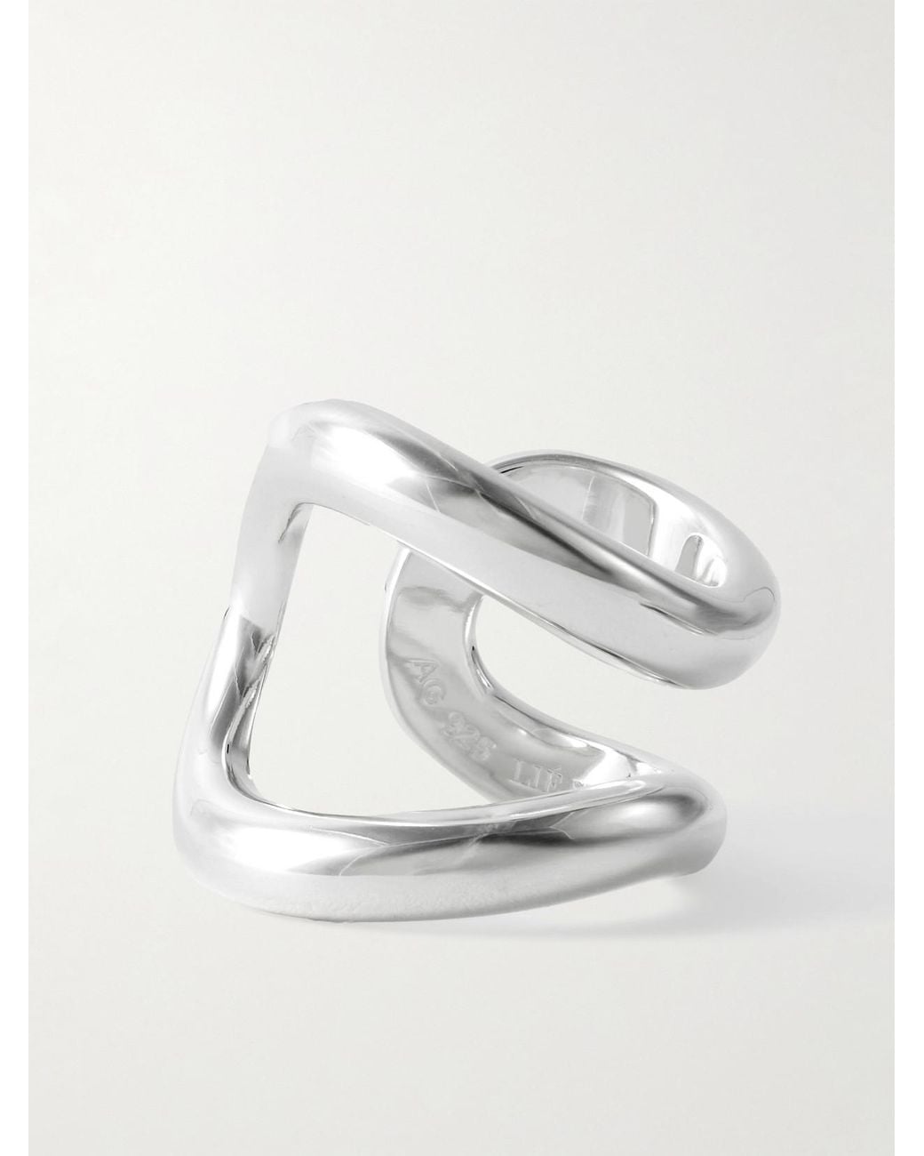 LIE STUDIO Metallic The Alma Ring