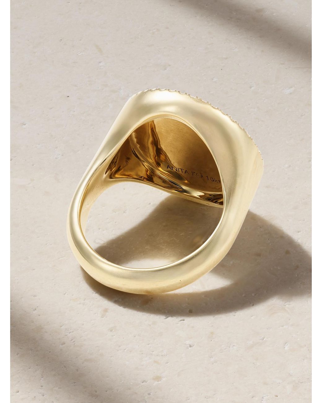 Anita Ko Natural Zodiac 18-Karat Diamond Ring