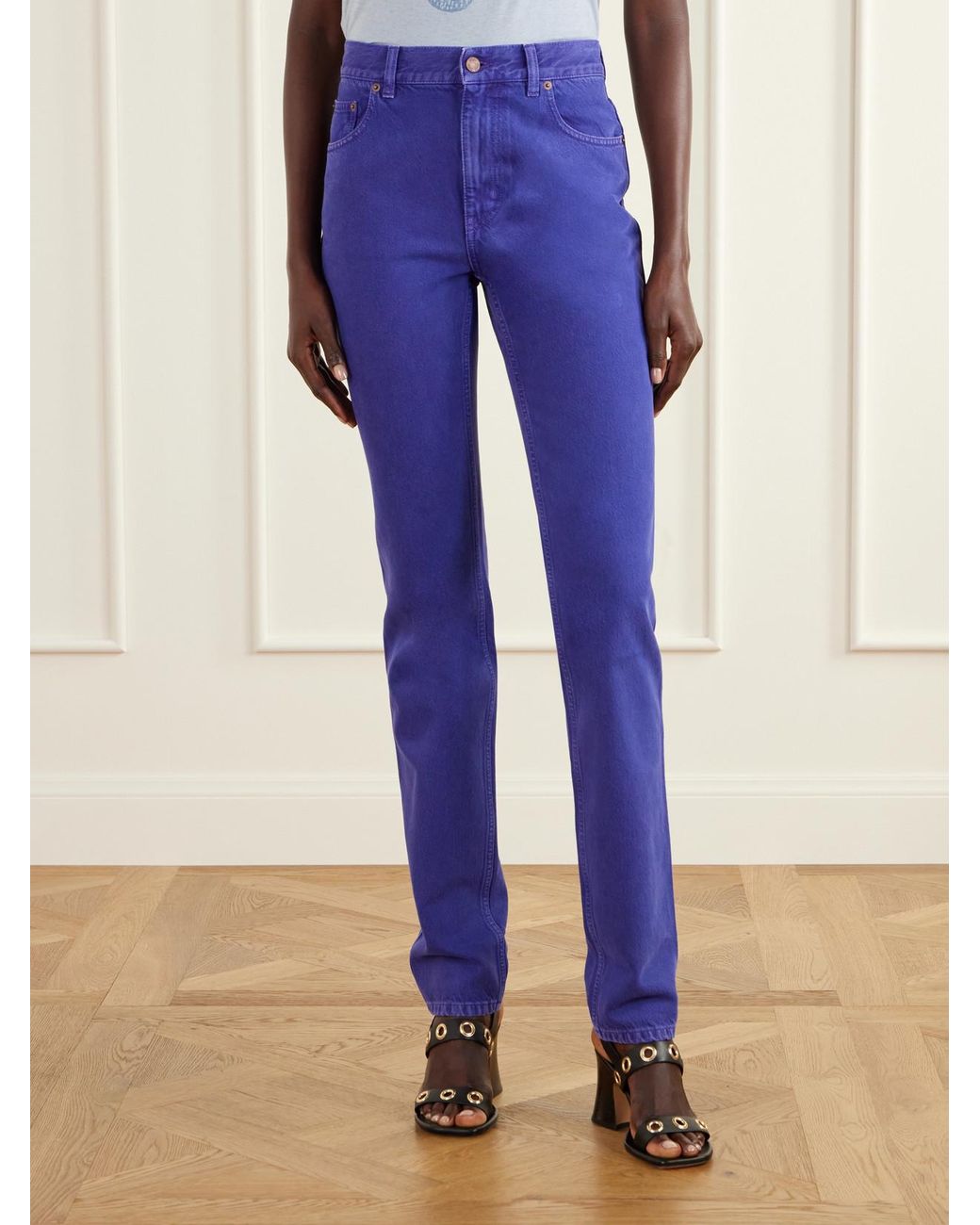 Chloé Blue High-Rise Skinny Jeans