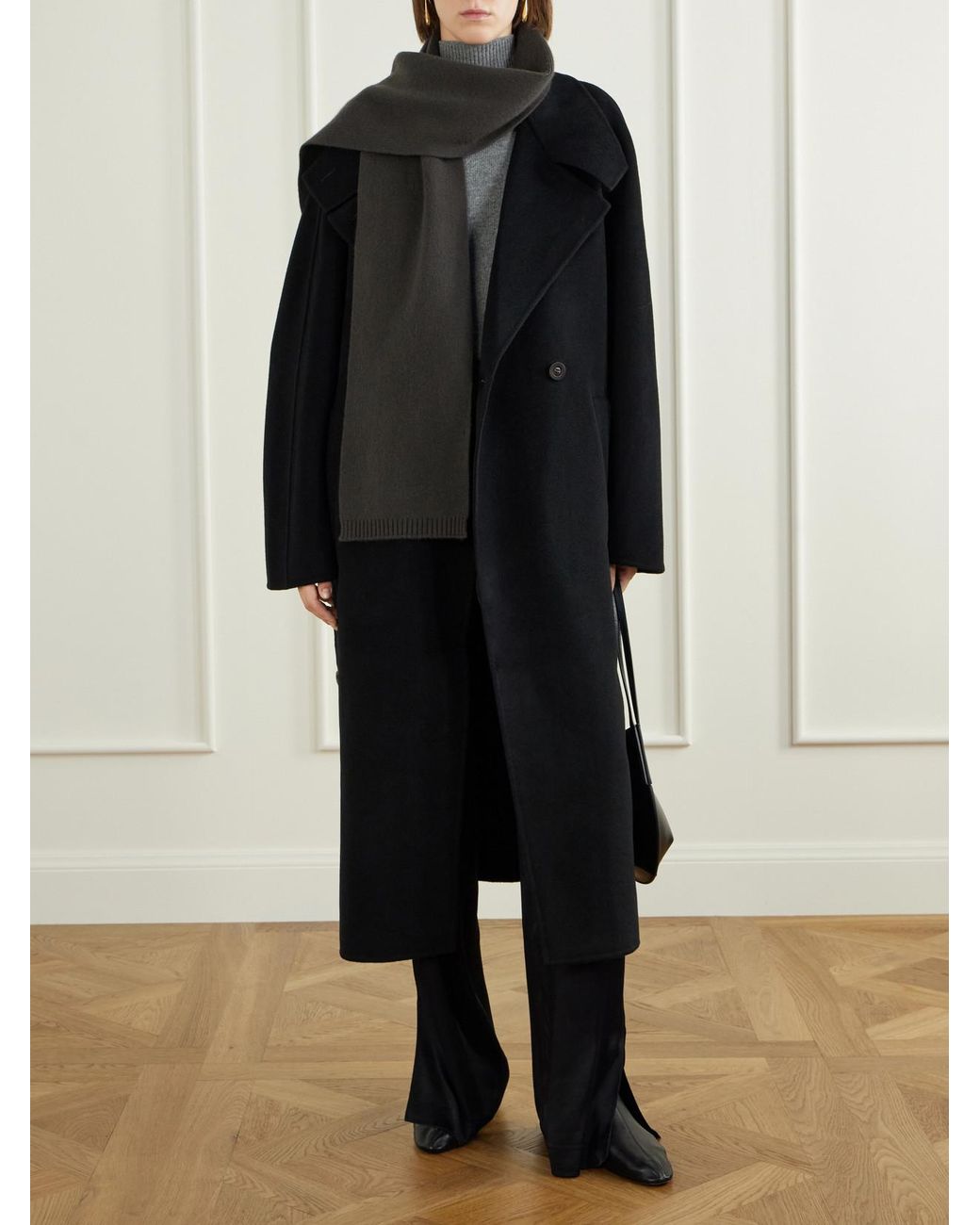 Lisa Yang Green Frederica Cashmere Scarf