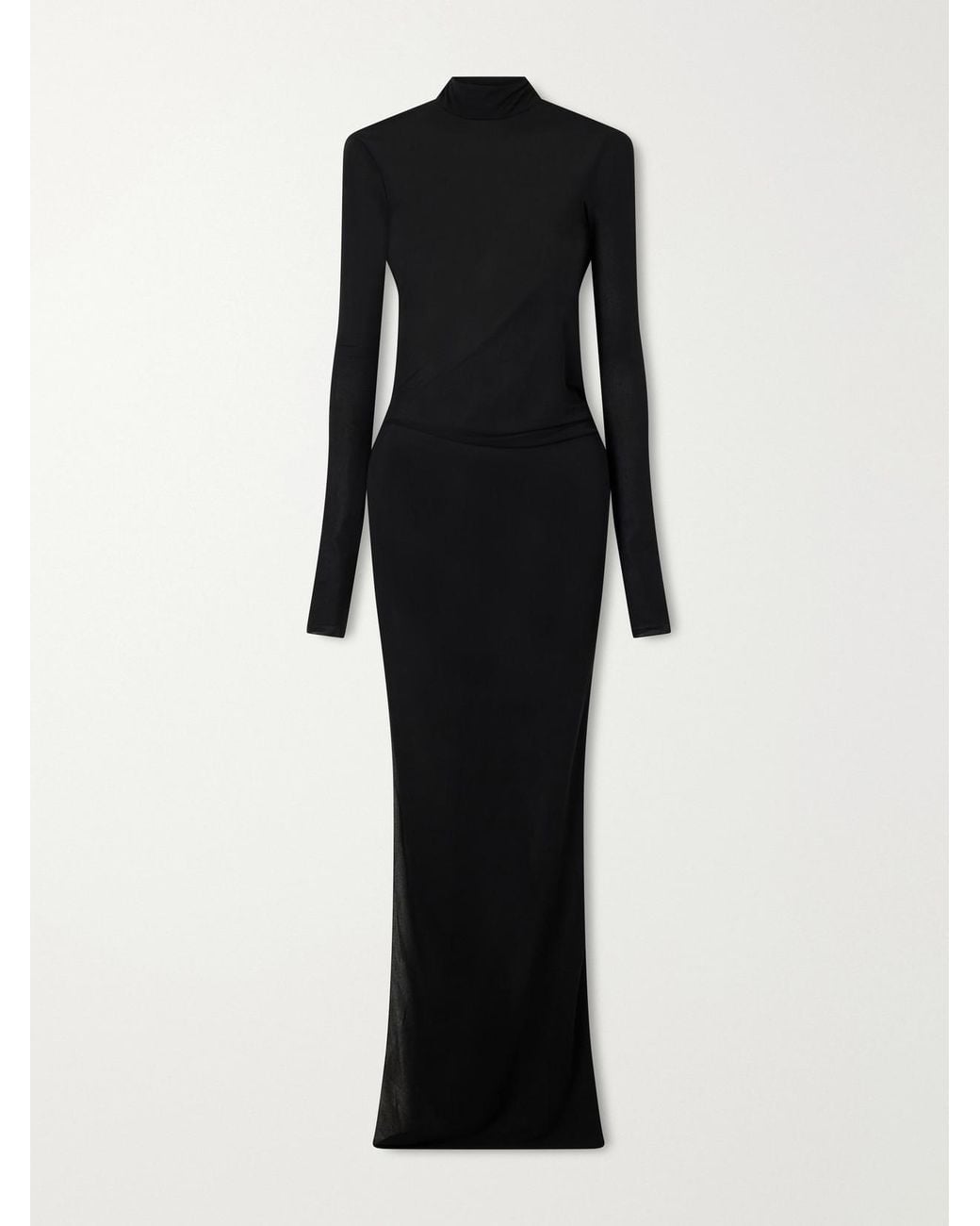 Gucci Black Crepe-Jersey Gown