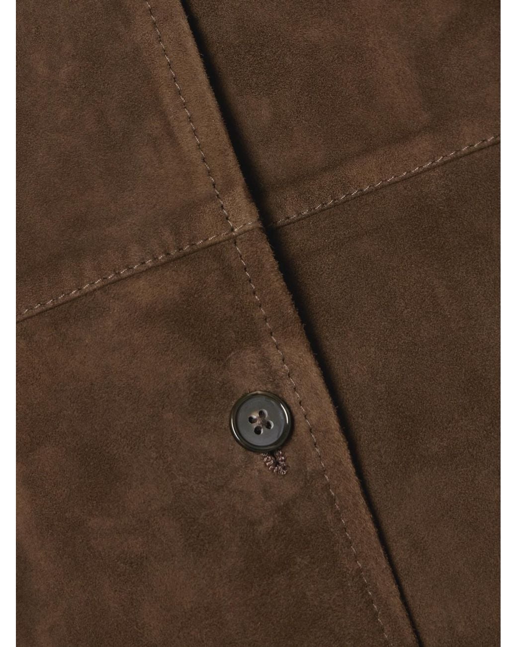 Totême Brown Suede Jacket