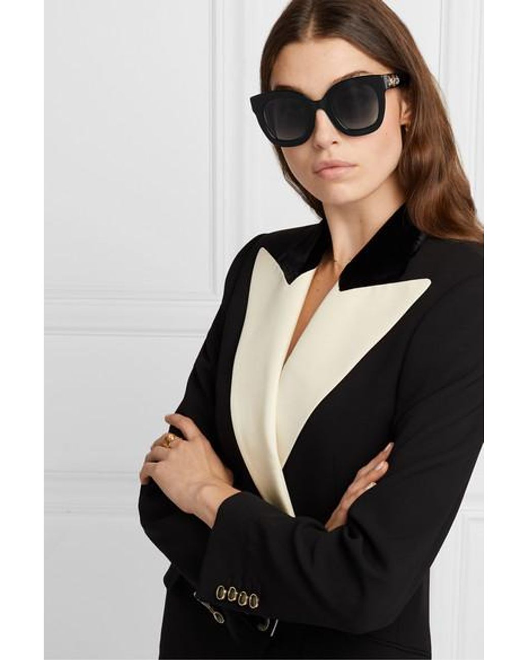 gucci black star sunglasses