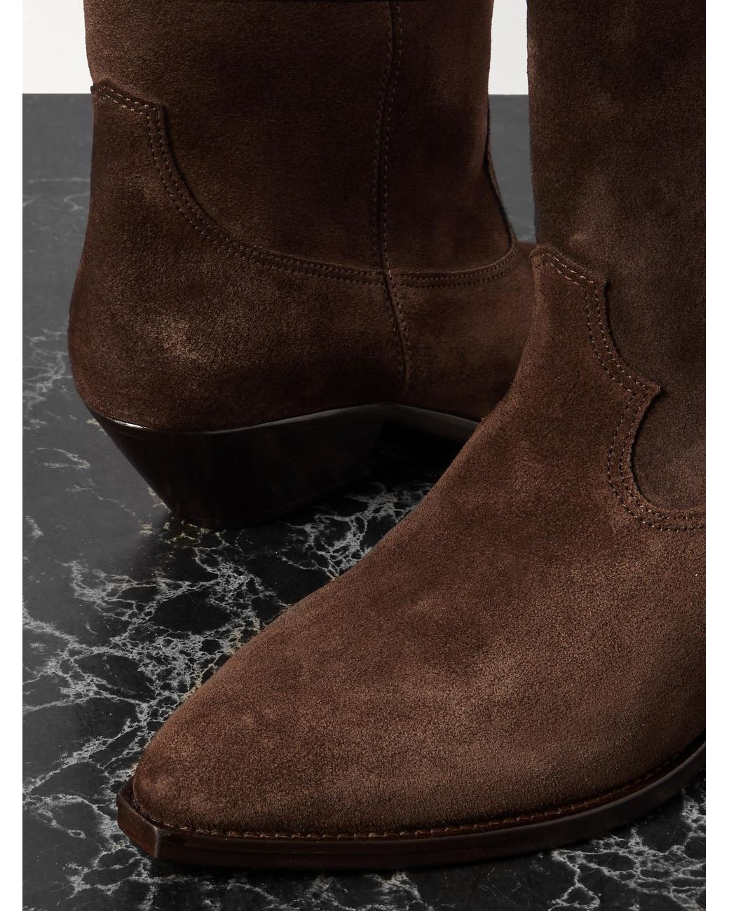 Isabel Marant Brown Duerto Suede Boots