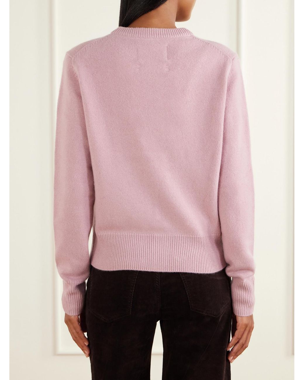 Extreme Cashmere Pink Little Lamb Cashmere Cardigan