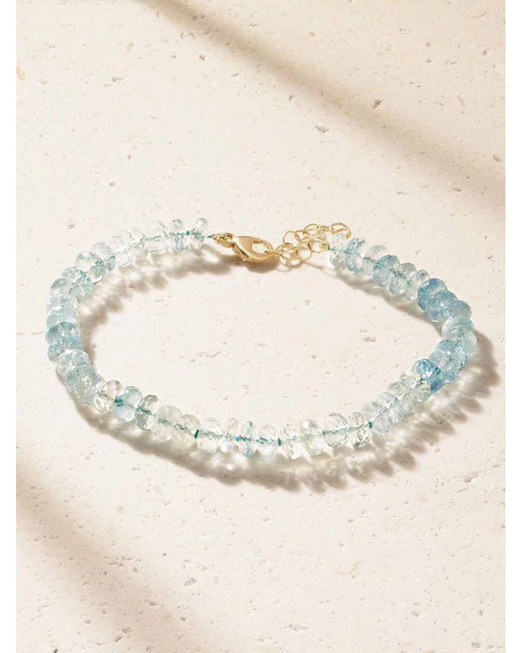JIA JIA Natural Oracle 14-Karat Aquamarine Bracelet