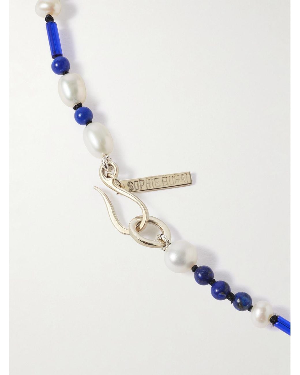 Sophie Buhai Blue Nile, Lapis Lazuli, Pearl And Glass Beaded Necklace