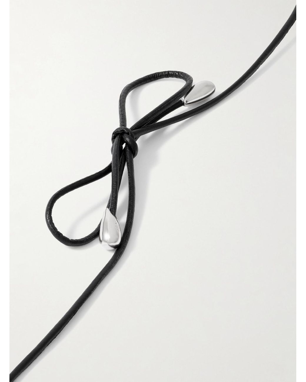 Sophie Buhai Blue Medium Full Moon Cord, Quartz And Necklace